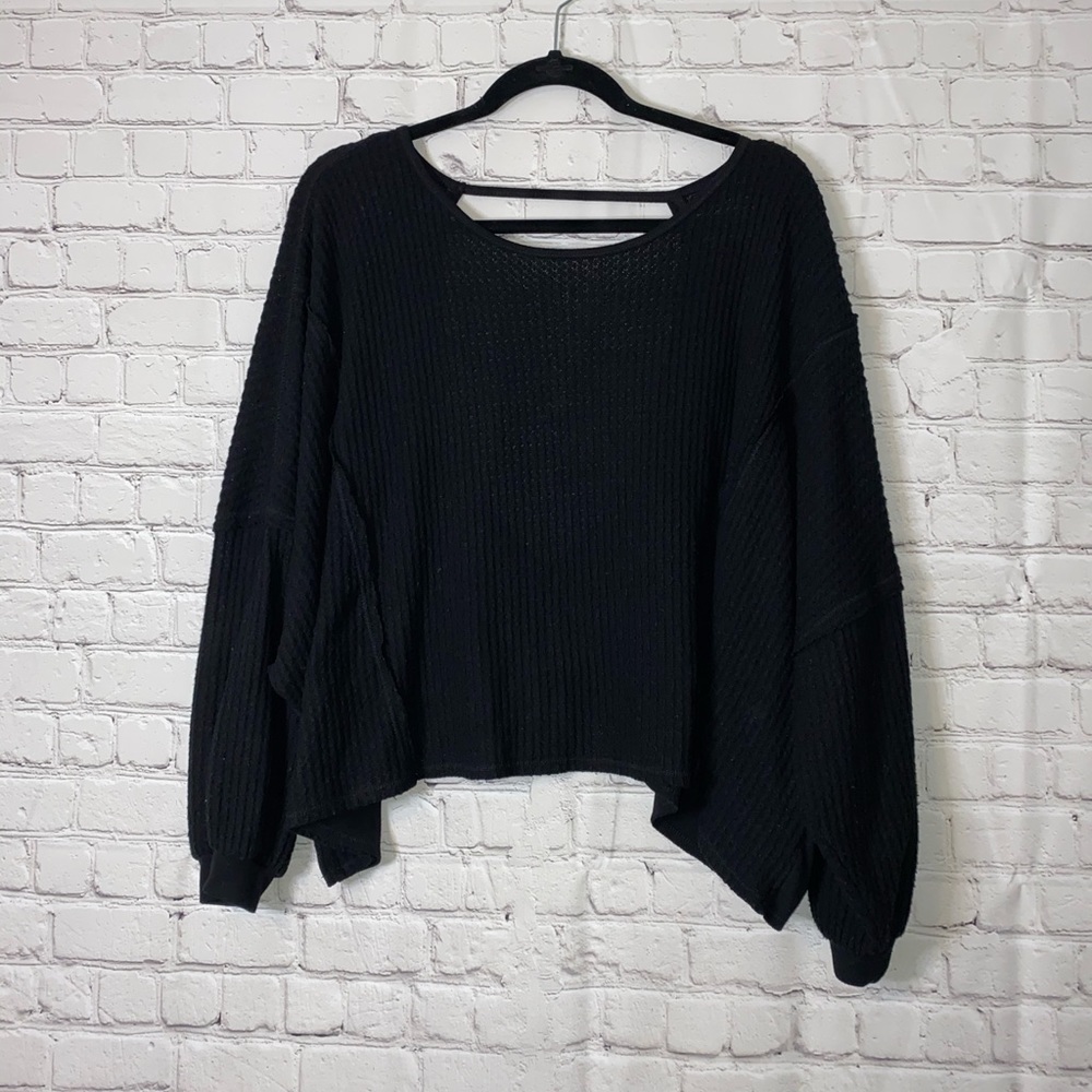 Medium We the Free Sweater with open back